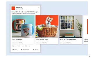Facebook周二推出產品展示廣告服務，直面挑戰(zhàn)谷歌廣告霸主地位